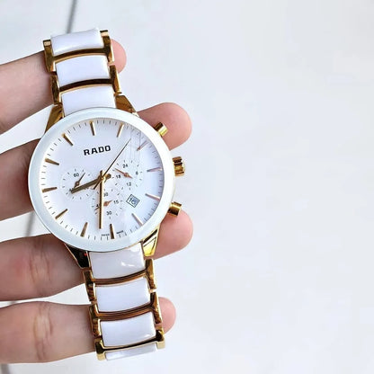 Rado Centrix Chronograph White Watch For Men