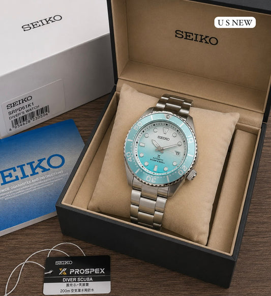 Seiko Prospex Diver Ice Blue Automatic Watch