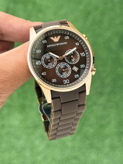 Marvellous Armani Round Dial Quartz Analog Men's Watch